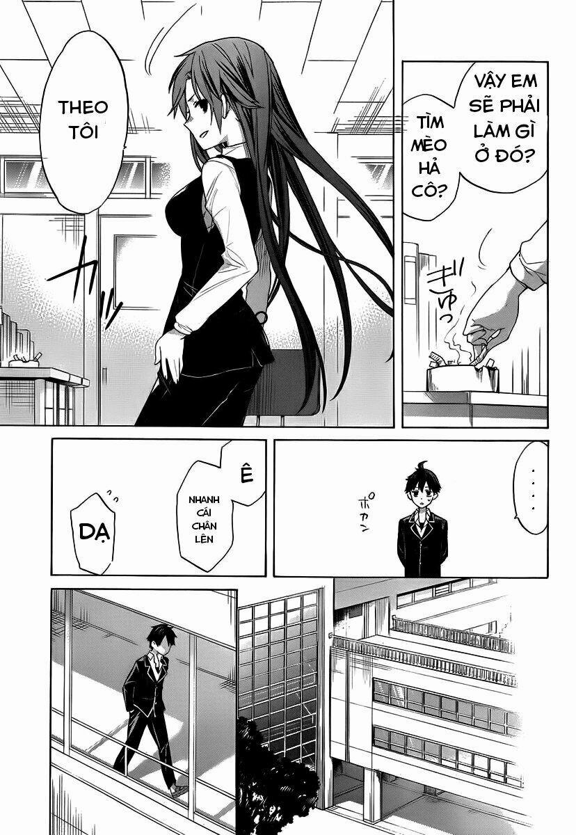 Chuyện Tình Thanh Xuân Bi Hài Của Tôi Quả Nhiên Là Sai Lầm 1 trang 13