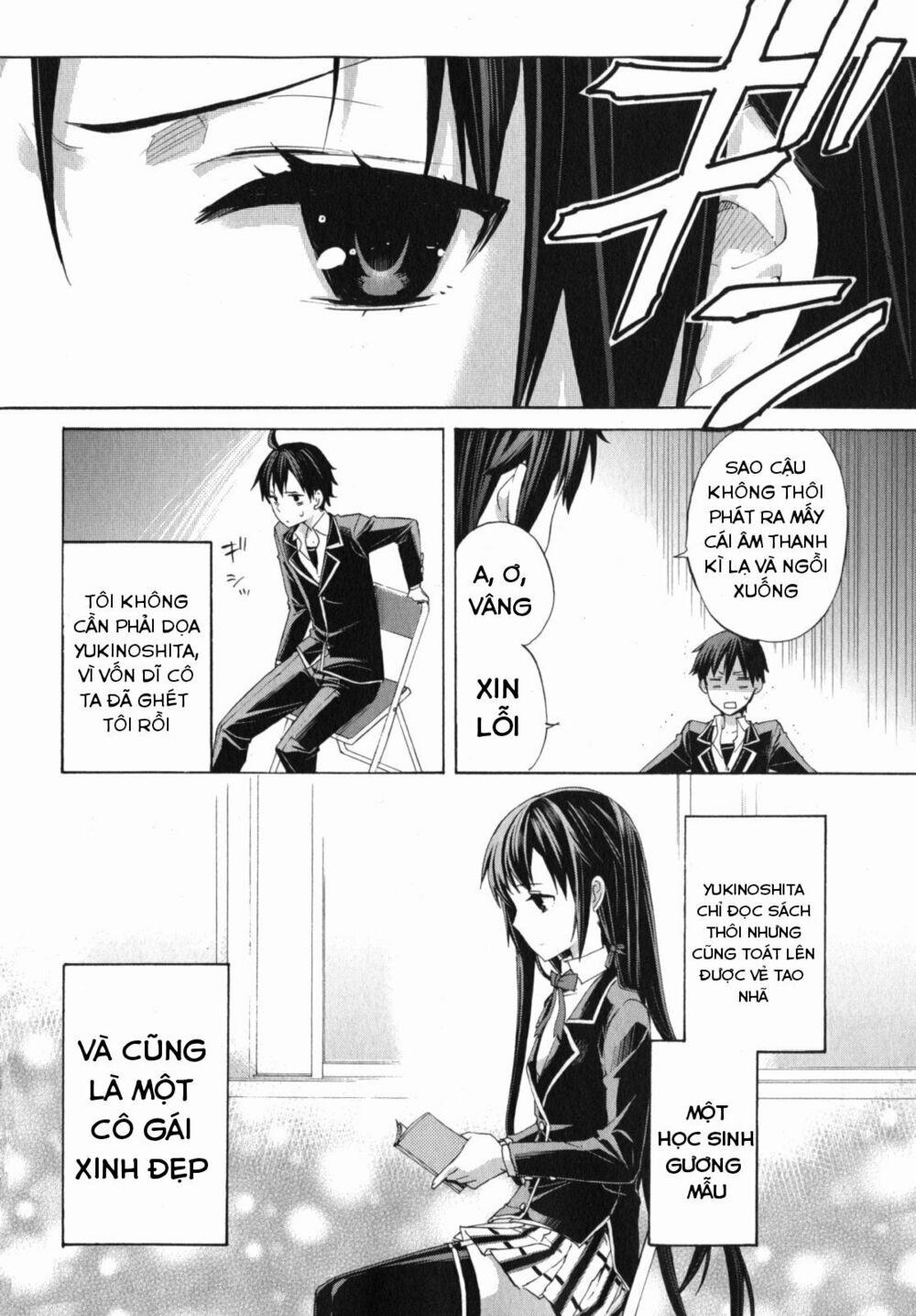 Chuyện Tình Thanh Xuân Bi Hài Của Tôi Quả Nhiên Là Sai Lầm 1 trang 23