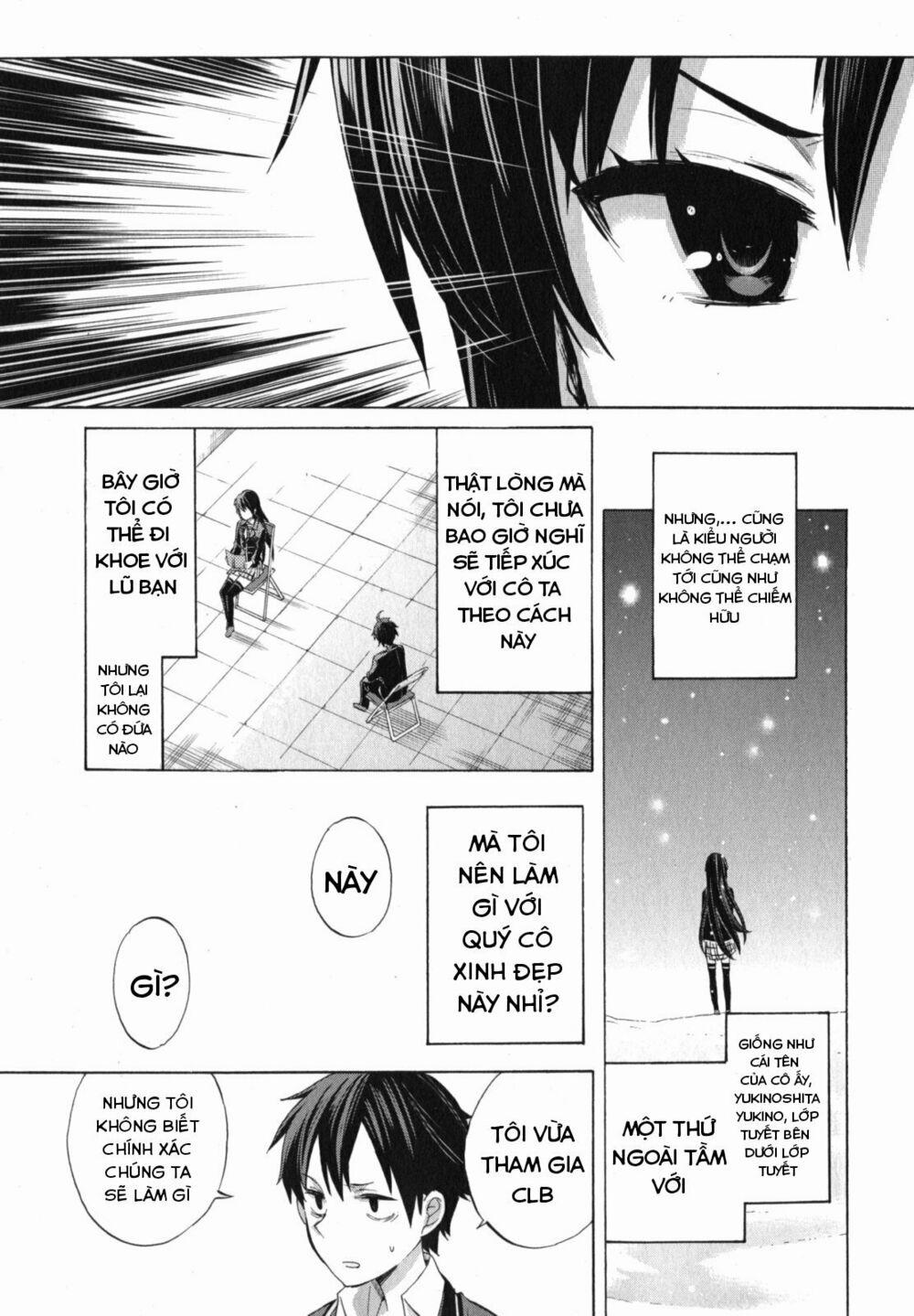 Chuyện Tình Thanh Xuân Bi Hài Của Tôi Quả Nhiên Là Sai Lầm 1 trang 24