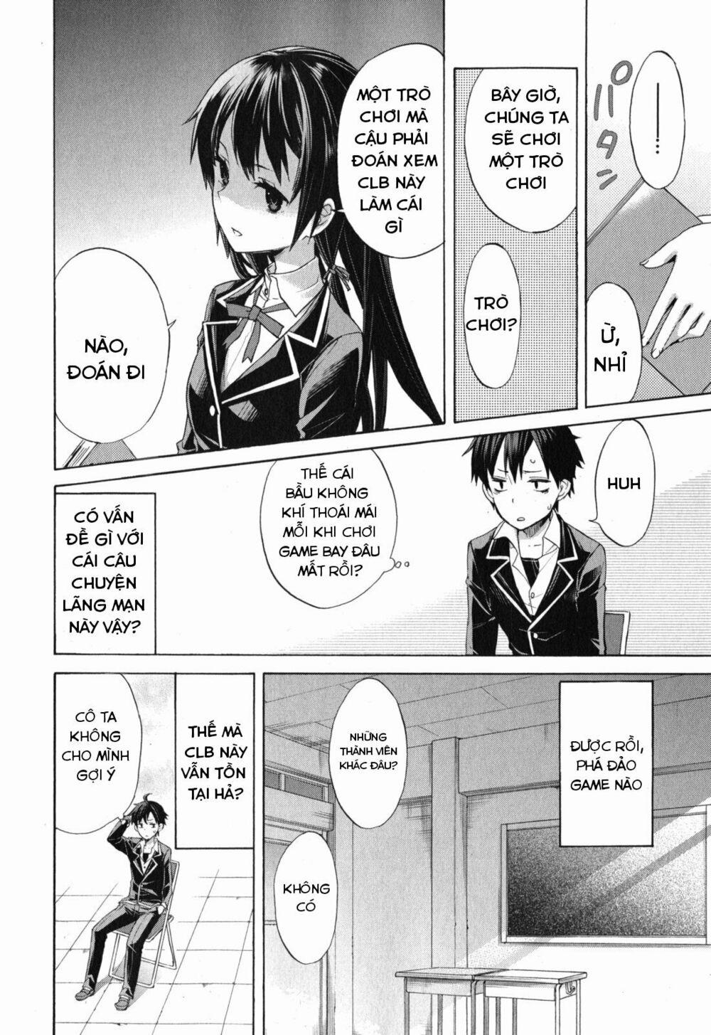 Chuyện Tình Thanh Xuân Bi Hài Của Tôi Quả Nhiên Là Sai Lầm 1 trang 25