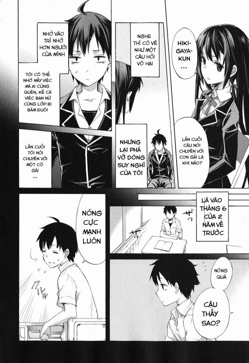 Chuyện Tình Thanh Xuân Bi Hài Của Tôi Quả Nhiên Là Sai Lầm 1 trang 27