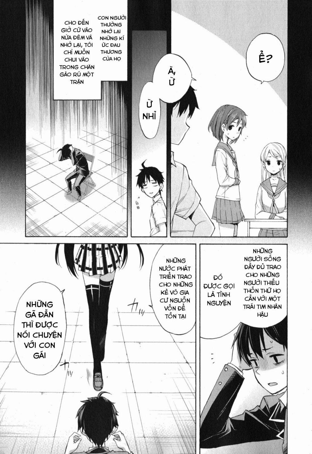 Chuyện Tình Thanh Xuân Bi Hài Của Tôi Quả Nhiên Là Sai Lầm 1 trang 28