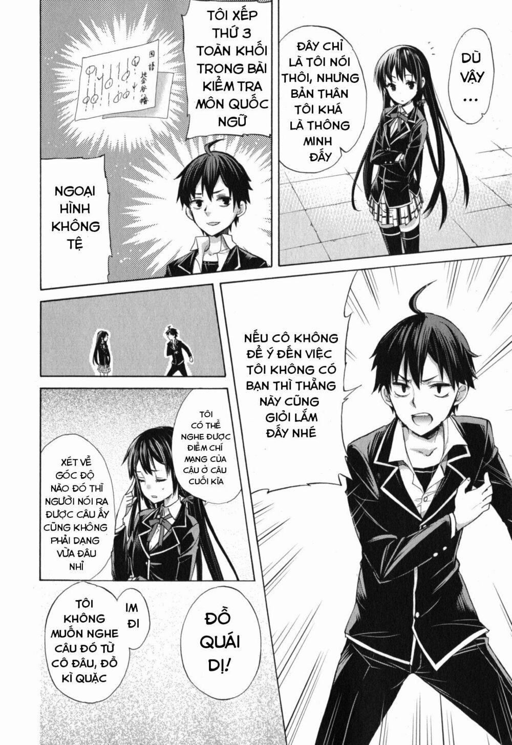 Chuyện Tình Thanh Xuân Bi Hài Của Tôi Quả Nhiên Là Sai Lầm 1 trang 30