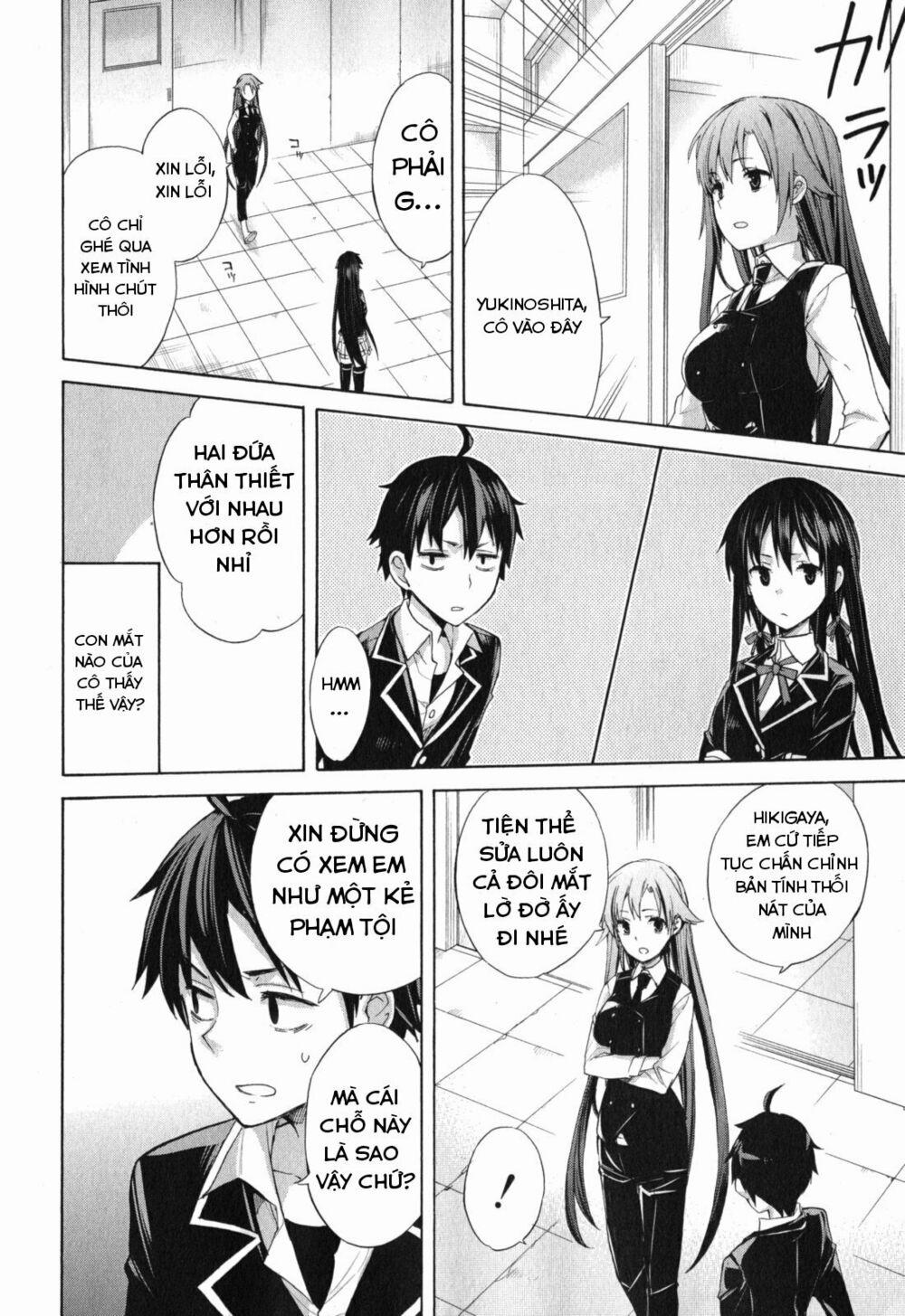 Chuyện Tình Thanh Xuân Bi Hài Của Tôi Quả Nhiên Là Sai Lầm 1 trang 36