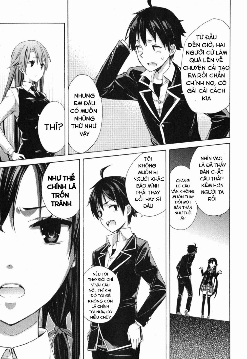 Chuyện Tình Thanh Xuân Bi Hài Của Tôi Quả Nhiên Là Sai Lầm 1 trang 39