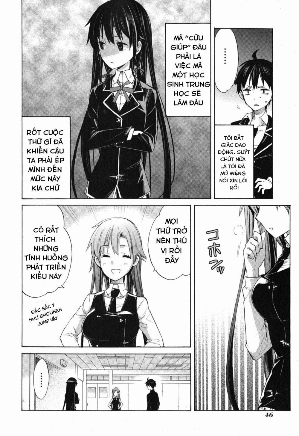 Chuyện Tình Thanh Xuân Bi Hài Của Tôi Quả Nhiên Là Sai Lầm 1 trang 42