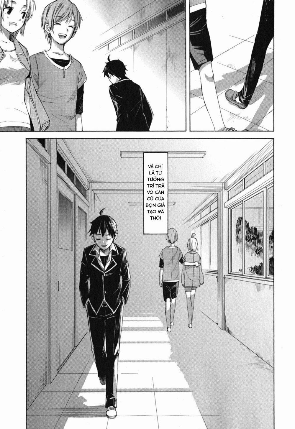 Chuyện Tình Thanh Xuân Bi Hài Của Tôi Quả Nhiên Là Sai Lầm 1 trang 51