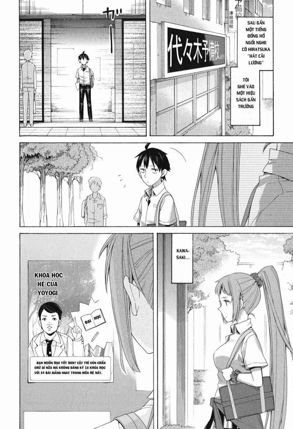 Chuyện Tình Thanh Xuân Bi Hài Của Tôi Quả Nhiên Là Sai Lầm 10 trang 8