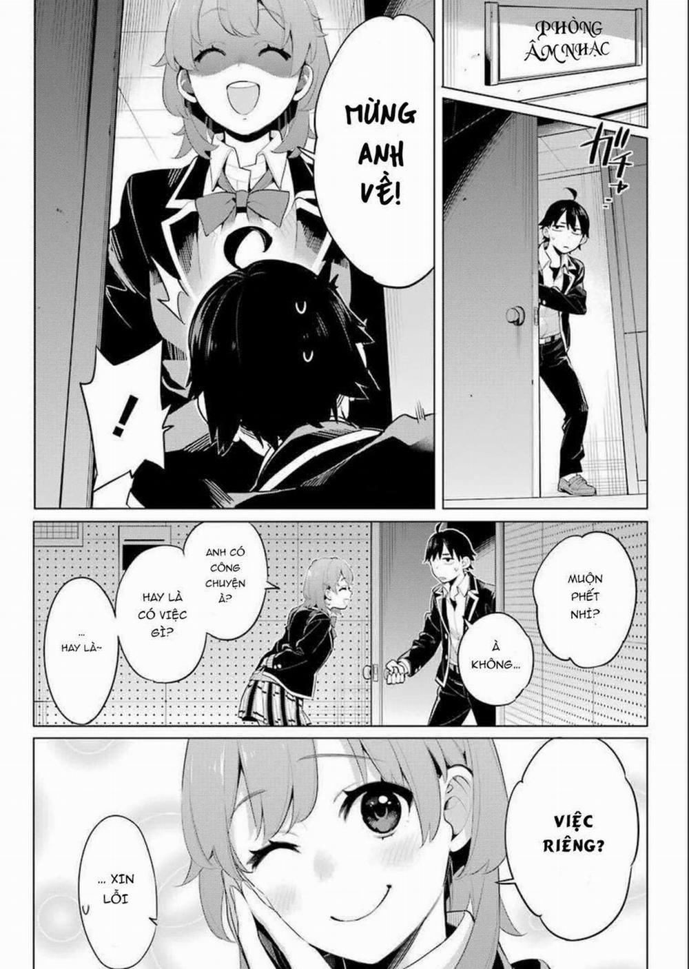 Chuyện Tình Thanh Xuân Bi Hài Của Tôi Quả Nhiên Là Sai Lầm 100 trang 12