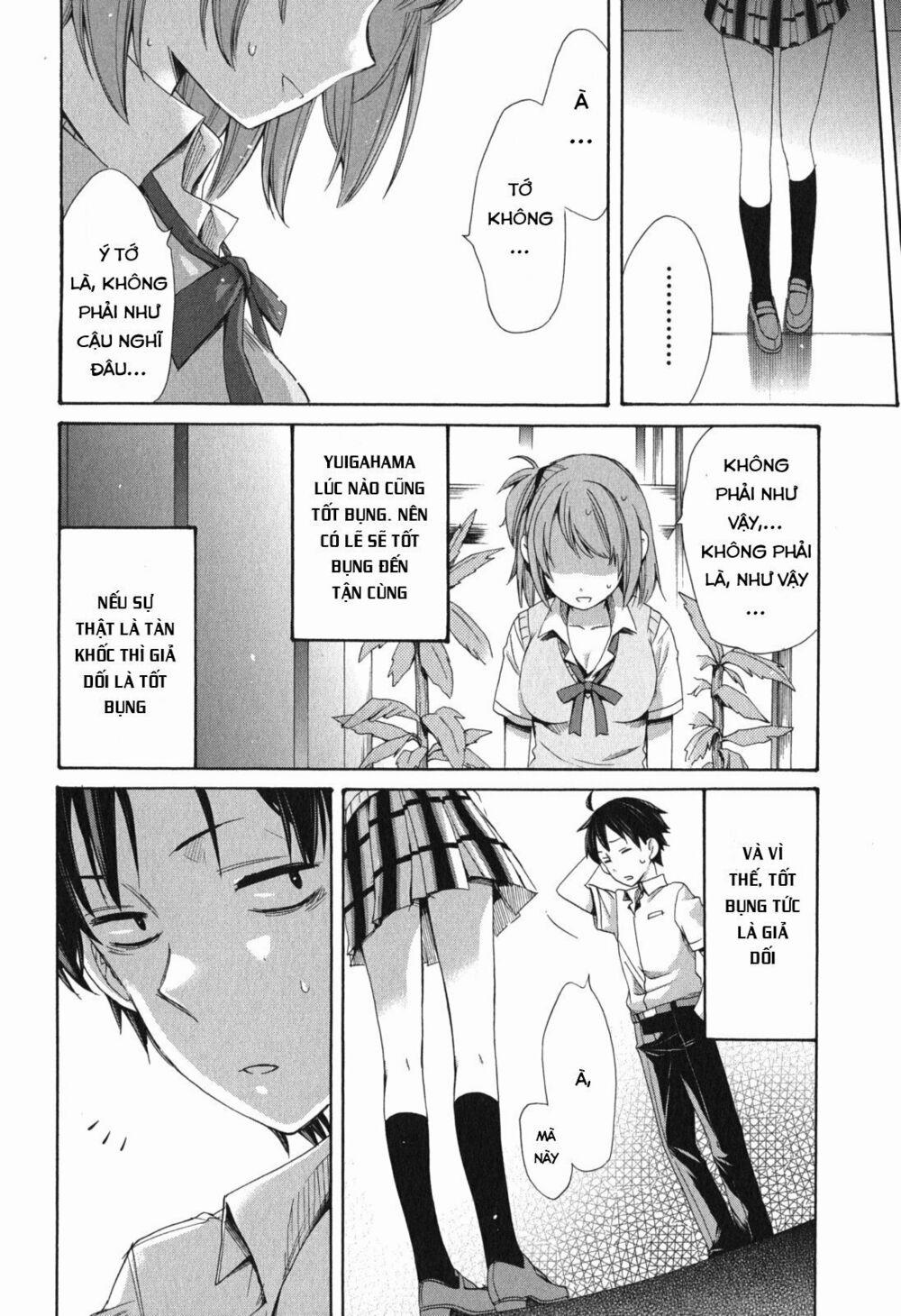 Chuyện Tình Thanh Xuân Bi Hài Của Tôi Quả Nhiên Là Sai Lầm 11 trang 35