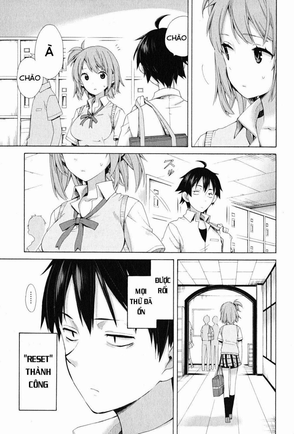 Chuyện Tình Thanh Xuân Bi Hài Của Tôi Quả Nhiên Là Sai Lầm 12 trang 7