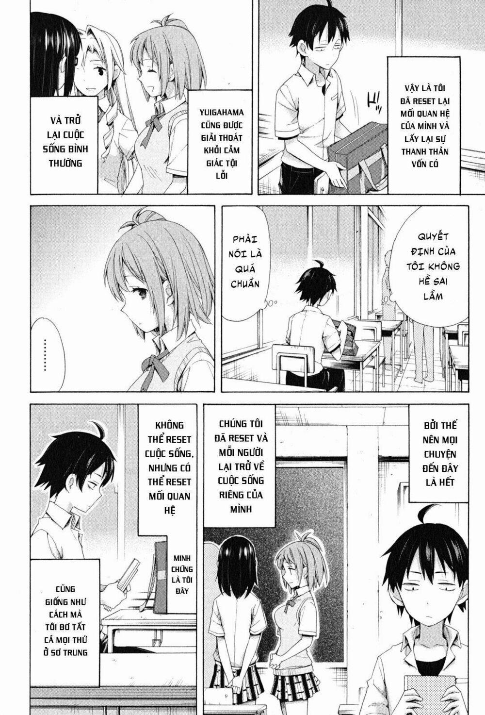 Chuyện Tình Thanh Xuân Bi Hài Của Tôi Quả Nhiên Là Sai Lầm 12 trang 8