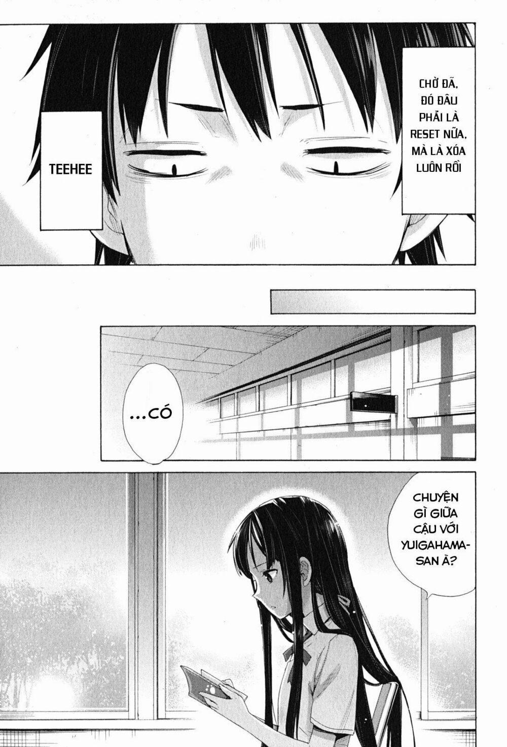 Chuyện Tình Thanh Xuân Bi Hài Của Tôi Quả Nhiên Là Sai Lầm 12 trang 9