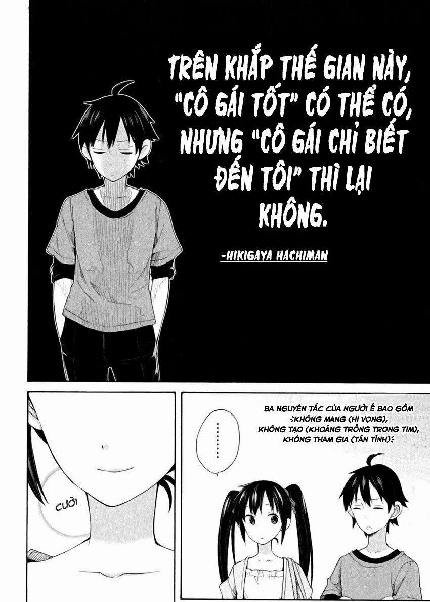 Chuyện Tình Thanh Xuân Bi Hài Của Tôi Quả Nhiên Là Sai Lầm 13 trang 8