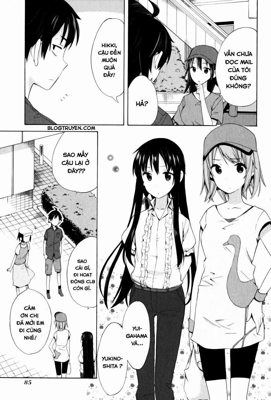 Chuyện Tình Thanh Xuân Bi Hài Của Tôi Quả Nhiên Là Sai Lầm 14 trang 11