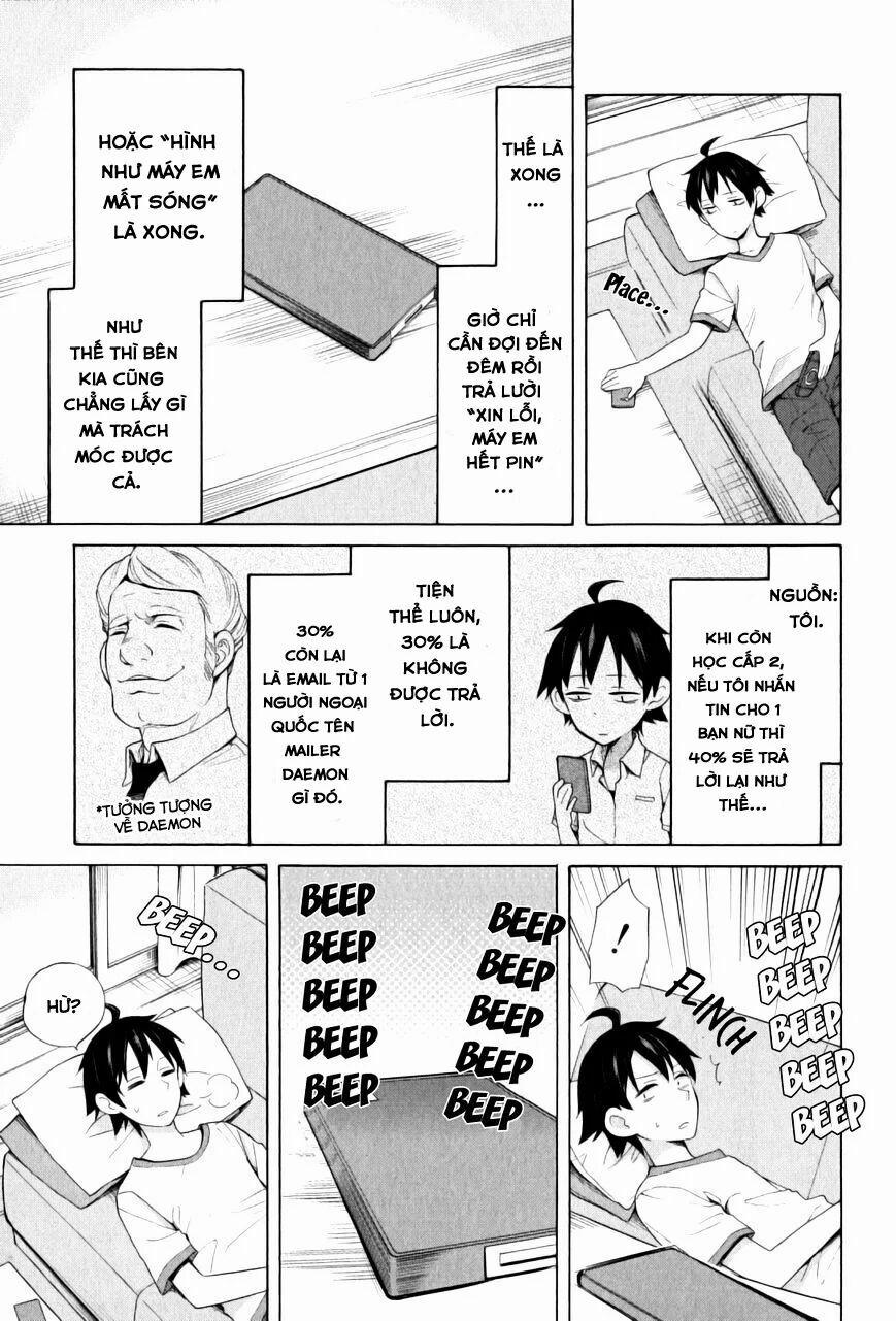 Chuyện Tình Thanh Xuân Bi Hài Của Tôi Quả Nhiên Là Sai Lầm 14 trang 3