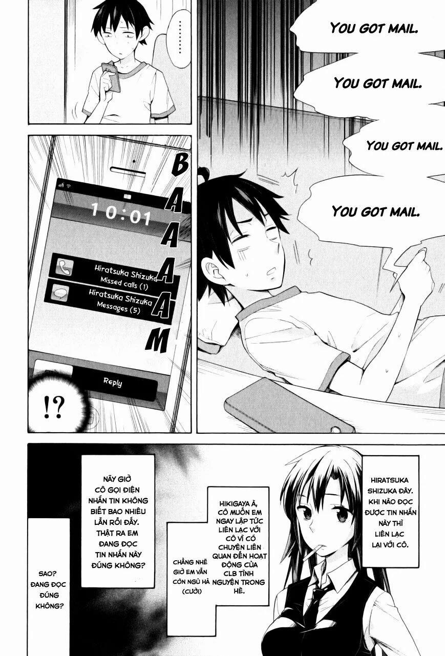 Chuyện Tình Thanh Xuân Bi Hài Của Tôi Quả Nhiên Là Sai Lầm 14 trang 4