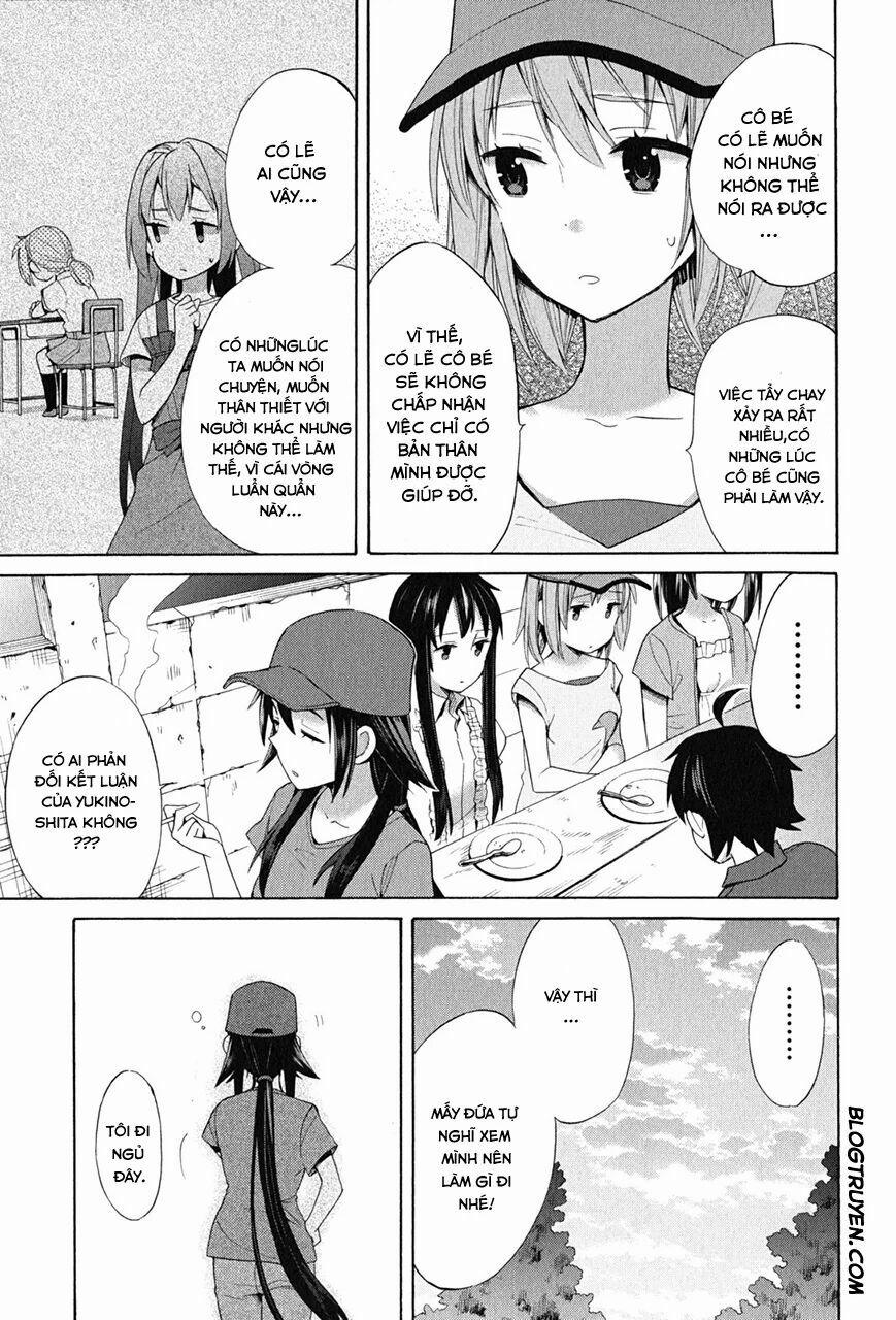 Chuyện Tình Thanh Xuân Bi Hài Của Tôi Quả Nhiên Là Sai Lầm 15 trang 21