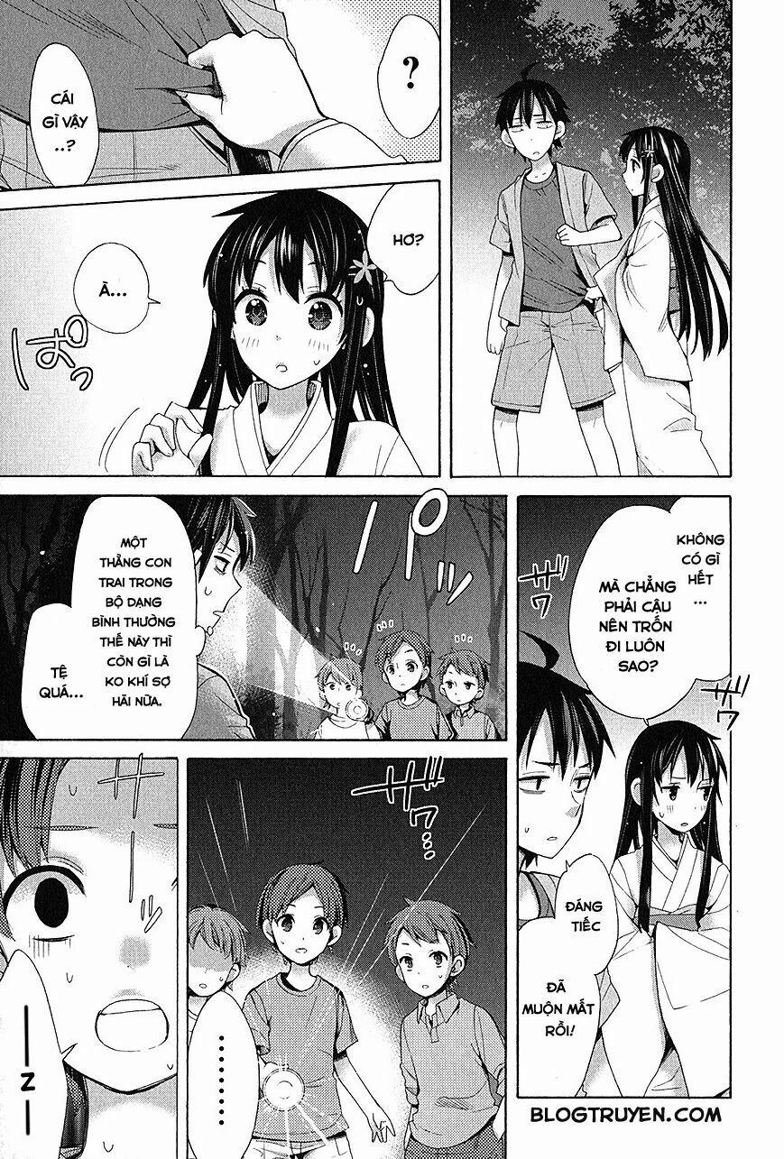 Chuyện Tình Thanh Xuân Bi Hài Của Tôi Quả Nhiên Là Sai Lầm 17 trang 19