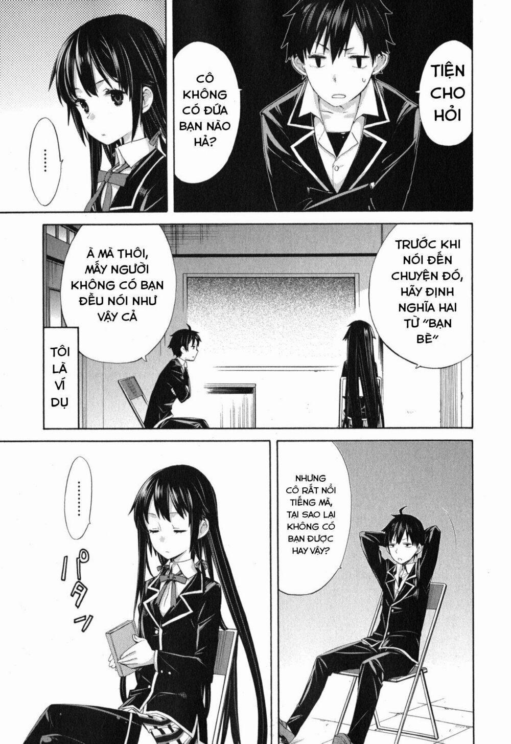 Chuyện Tình Thanh Xuân Bi Hài Của Tôi Quả Nhiên Là Sai Lầm 2 trang 6