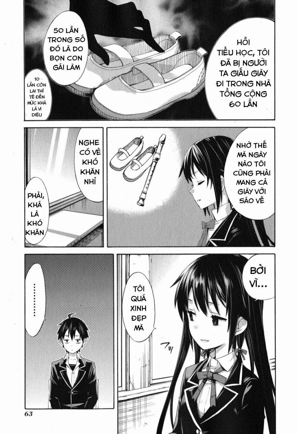 Chuyện Tình Thanh Xuân Bi Hài Của Tôi Quả Nhiên Là Sai Lầm 2 trang 8