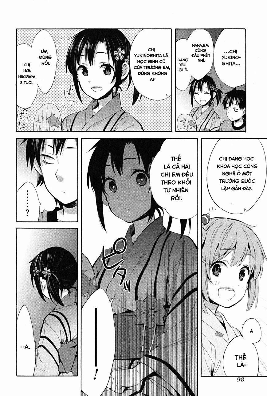 Chuyện Tình Thanh Xuân Bi Hài Của Tôi Quả Nhiên Là Sai Lầm 20 trang 11