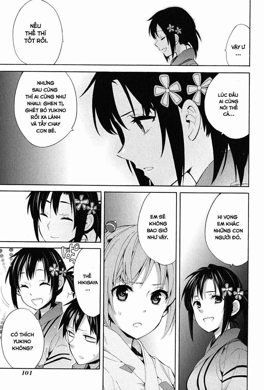 Chuyện Tình Thanh Xuân Bi Hài Của Tôi Quả Nhiên Là Sai Lầm 20 trang 14