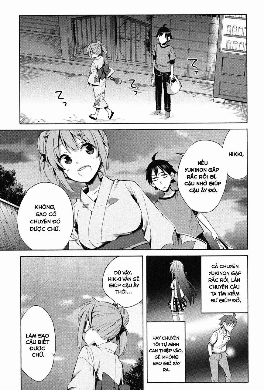 Chuyện Tình Thanh Xuân Bi Hài Của Tôi Quả Nhiên Là Sai Lầm 20 trang 24