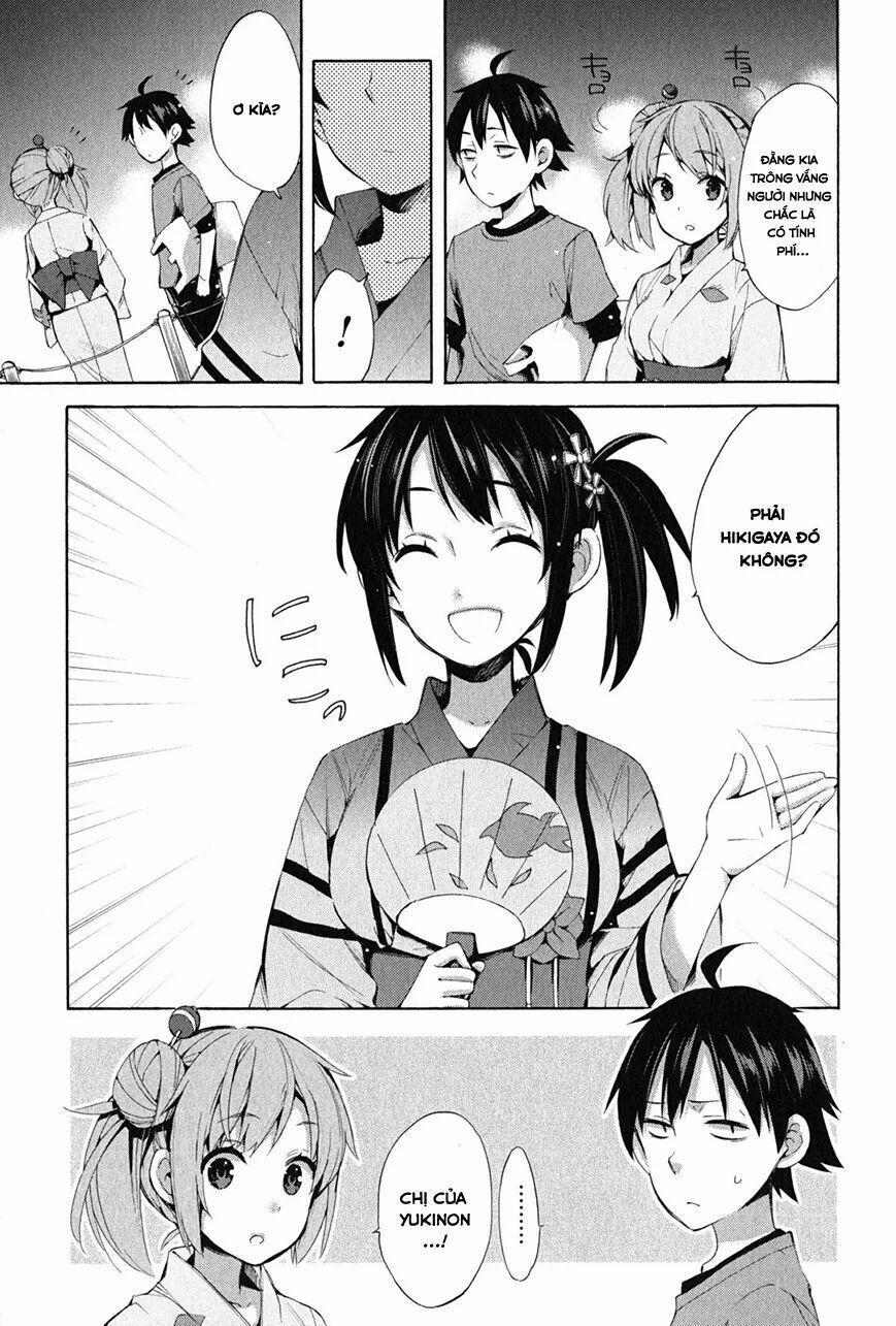 Chuyện Tình Thanh Xuân Bi Hài Của Tôi Quả Nhiên Là Sai Lầm 20 trang 4