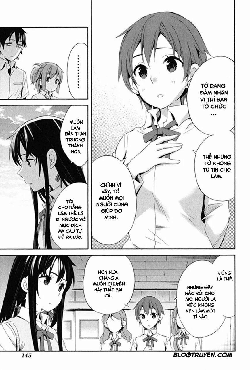 Chuyện Tình Thanh Xuân Bi Hài Của Tôi Quả Nhiên Là Sai Lầm 21 trang 21