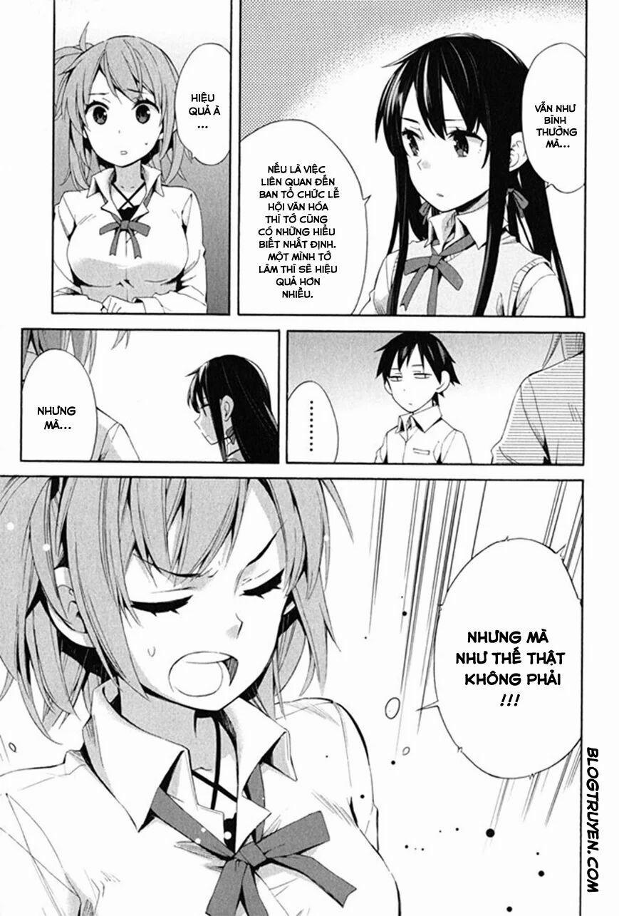 Chuyện Tình Thanh Xuân Bi Hài Của Tôi Quả Nhiên Là Sai Lầm 21 trang 25