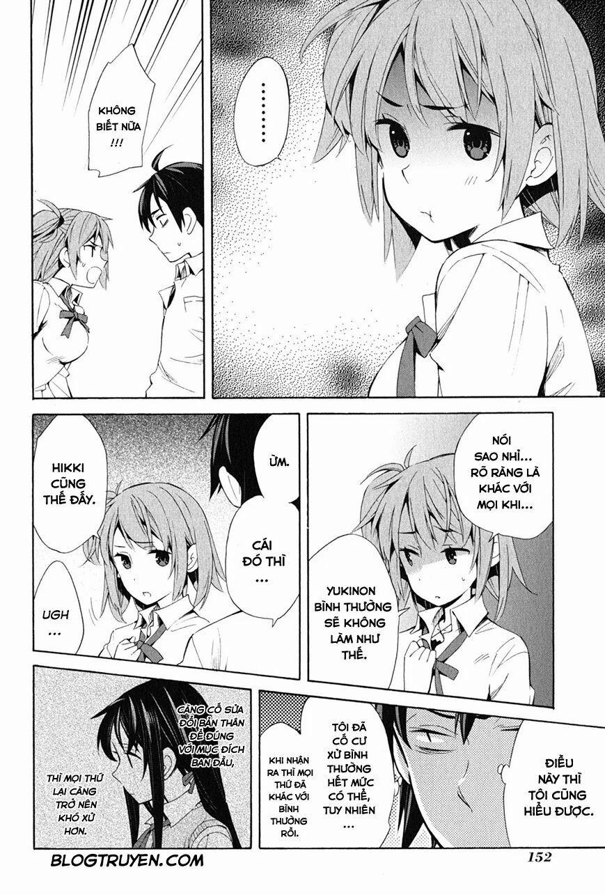 Chuyện Tình Thanh Xuân Bi Hài Của Tôi Quả Nhiên Là Sai Lầm 21 trang 28