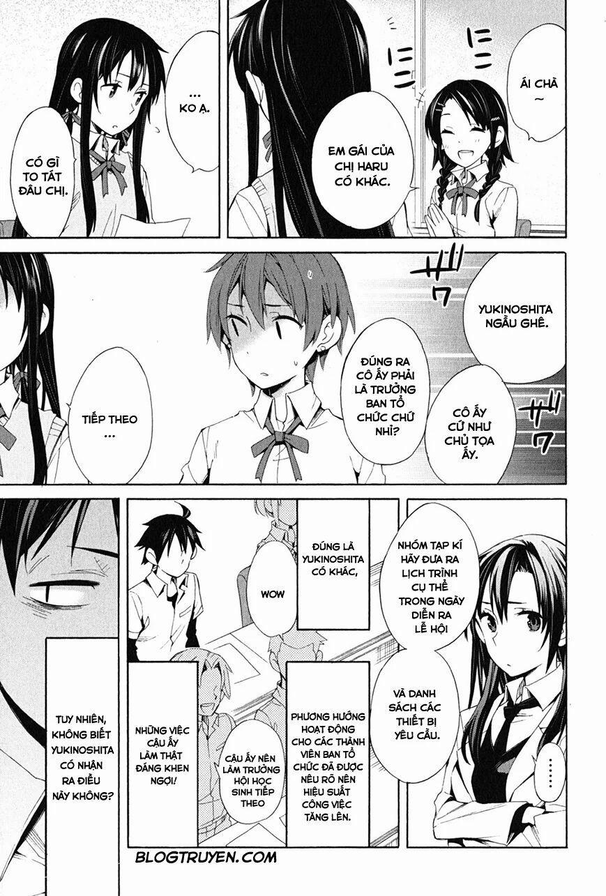 Chuyện Tình Thanh Xuân Bi Hài Của Tôi Quả Nhiên Là Sai Lầm 21 trang 35