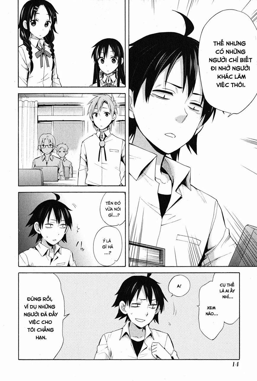 Chuyện Tình Thanh Xuân Bi Hài Của Tôi Quả Nhiên Là Sai Lầm 22 trang 11