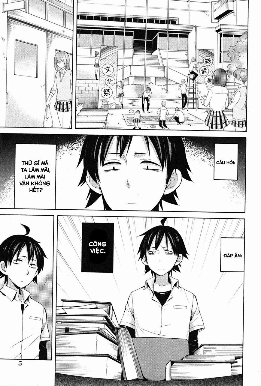 Chuyện Tình Thanh Xuân Bi Hài Của Tôi Quả Nhiên Là Sai Lầm 22 trang 2