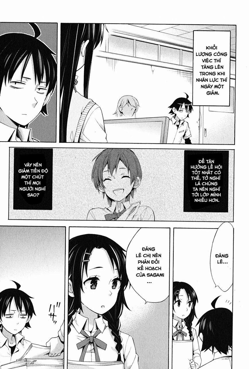 Chuyện Tình Thanh Xuân Bi Hài Của Tôi Quả Nhiên Là Sai Lầm 22 trang 4