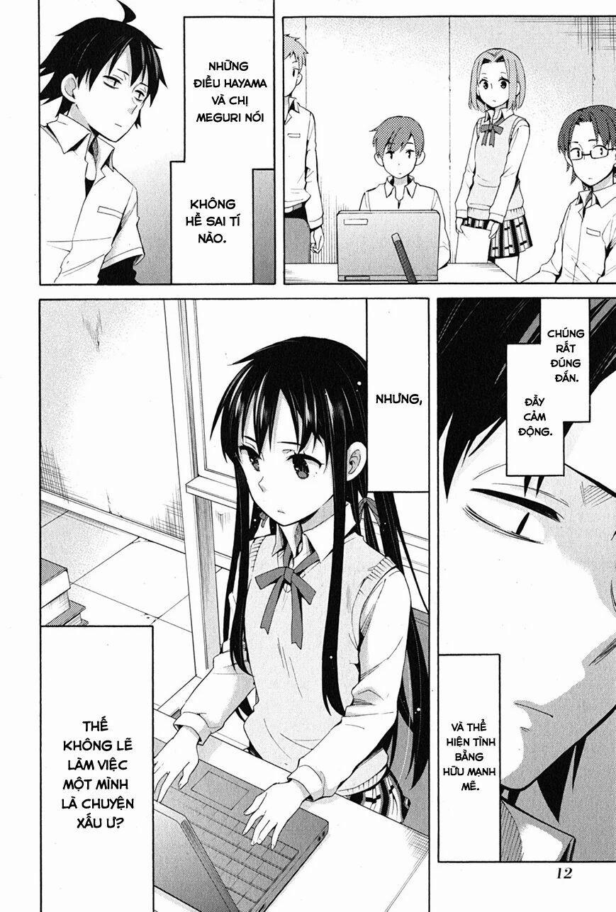 Chuyện Tình Thanh Xuân Bi Hài Của Tôi Quả Nhiên Là Sai Lầm 22 trang 9