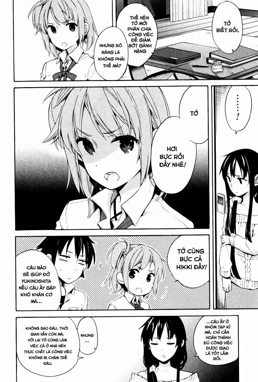 Chuyện Tình Thanh Xuân Bi Hài Của Tôi Quả Nhiên Là Sai Lầm 23 trang 12