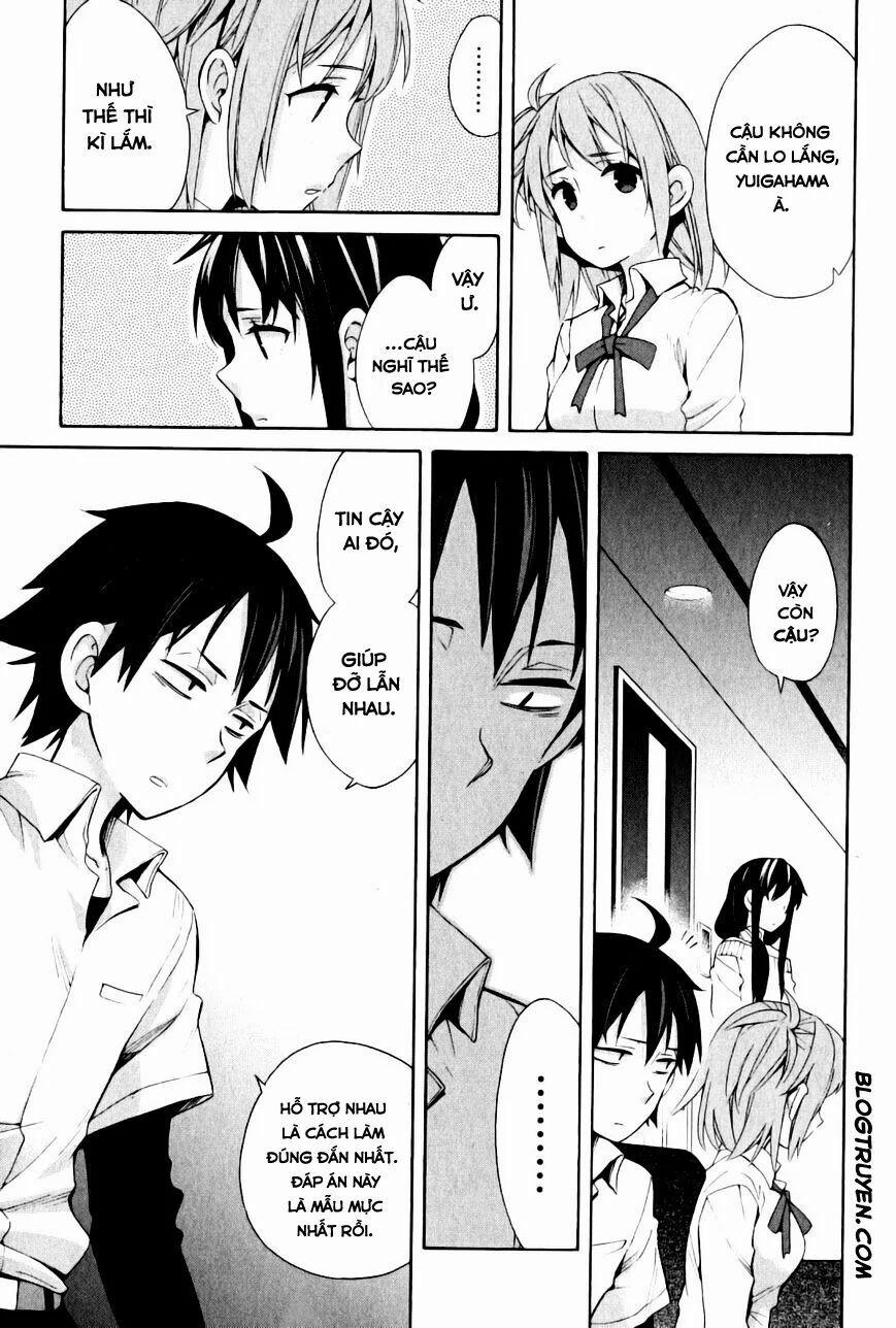 Chuyện Tình Thanh Xuân Bi Hài Của Tôi Quả Nhiên Là Sai Lầm 23 trang 13