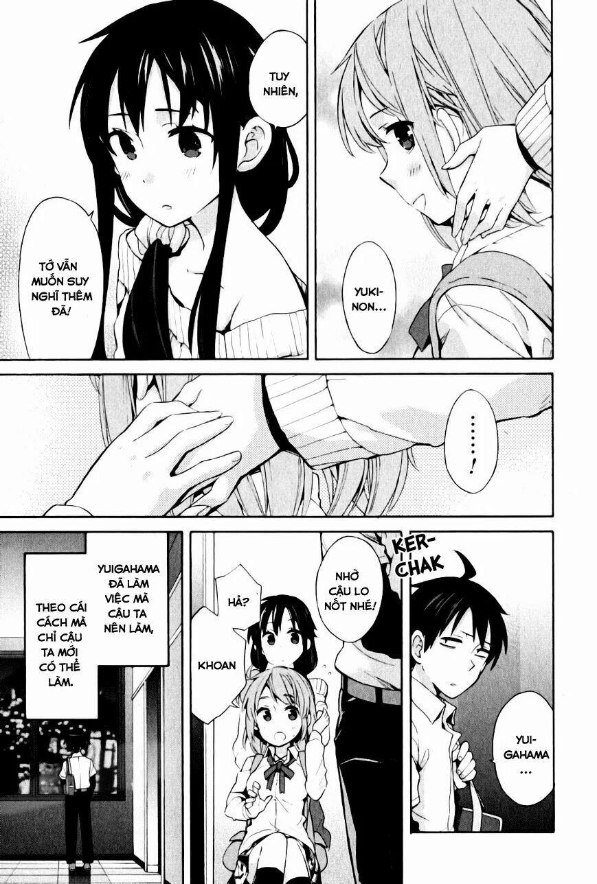 Chuyện Tình Thanh Xuân Bi Hài Của Tôi Quả Nhiên Là Sai Lầm 23 trang 19