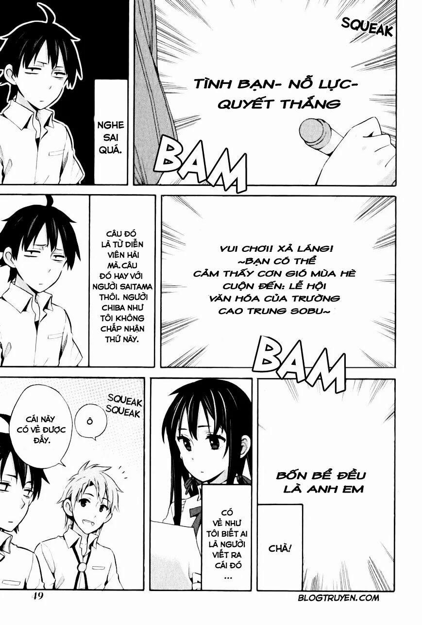 Chuyện Tình Thanh Xuân Bi Hài Của Tôi Quả Nhiên Là Sai Lầm 23 trang 23