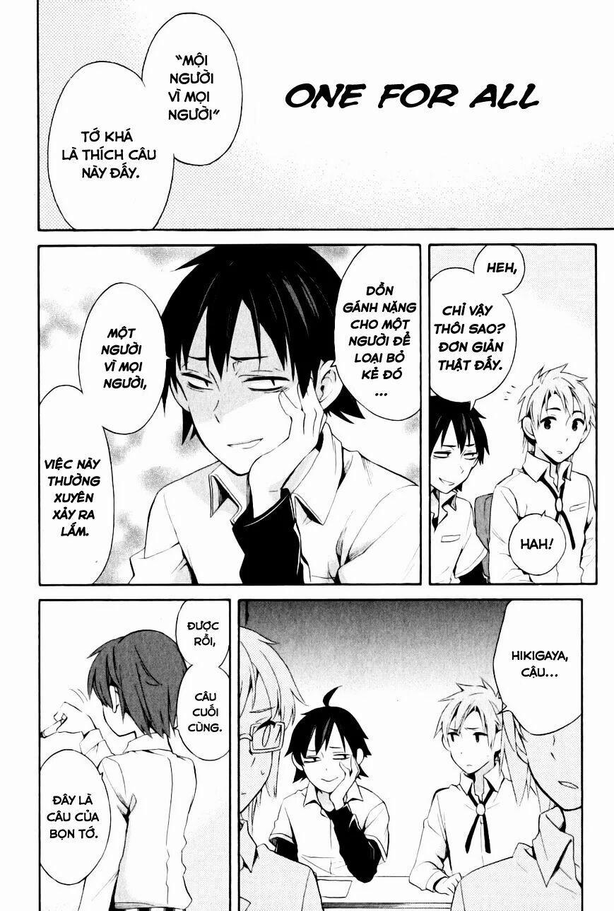 Chuyện Tình Thanh Xuân Bi Hài Của Tôi Quả Nhiên Là Sai Lầm 23 trang 24