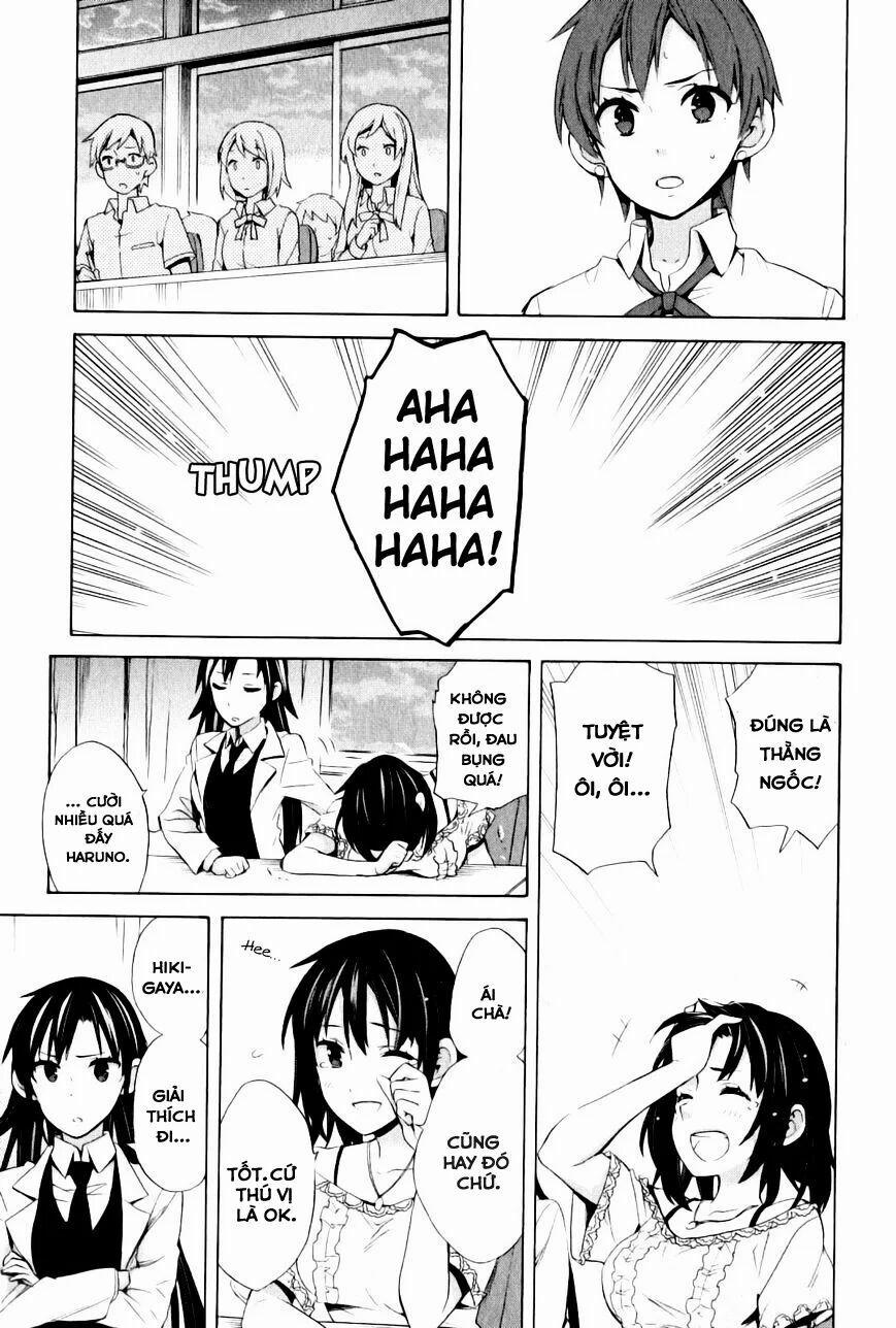 Chuyện Tình Thanh Xuân Bi Hài Của Tôi Quả Nhiên Là Sai Lầm 23 trang 27