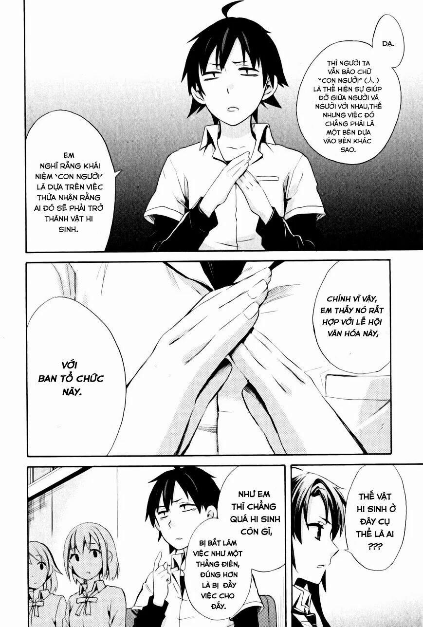 Chuyện Tình Thanh Xuân Bi Hài Của Tôi Quả Nhiên Là Sai Lầm 23 trang 28