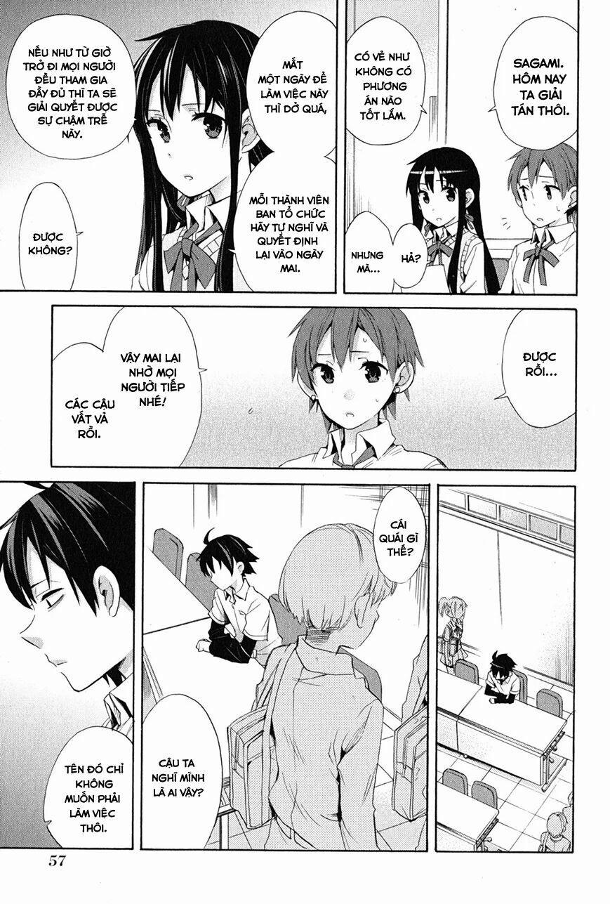 Chuyện Tình Thanh Xuân Bi Hài Của Tôi Quả Nhiên Là Sai Lầm 23 trang 31