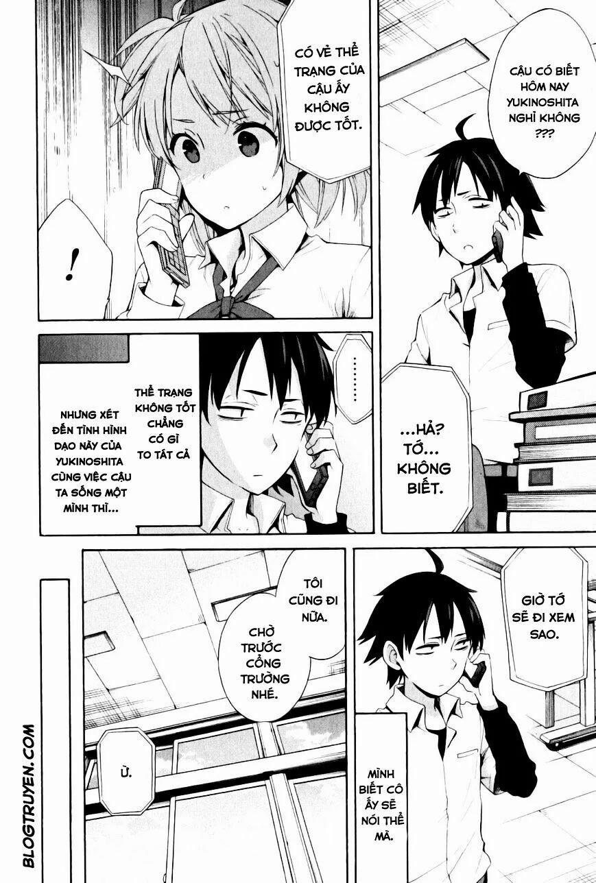 Chuyện Tình Thanh Xuân Bi Hài Của Tôi Quả Nhiên Là Sai Lầm 23 trang 6