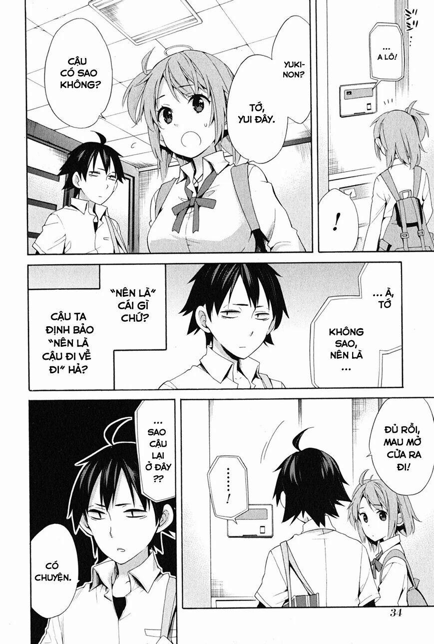 Chuyện Tình Thanh Xuân Bi Hài Của Tôi Quả Nhiên Là Sai Lầm 23 trang 8