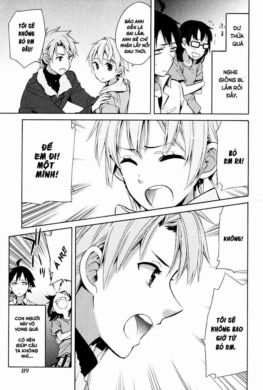 Chuyện Tình Thanh Xuân Bi Hài Của Tôi Quả Nhiên Là Sai Lầm 24 trang 23