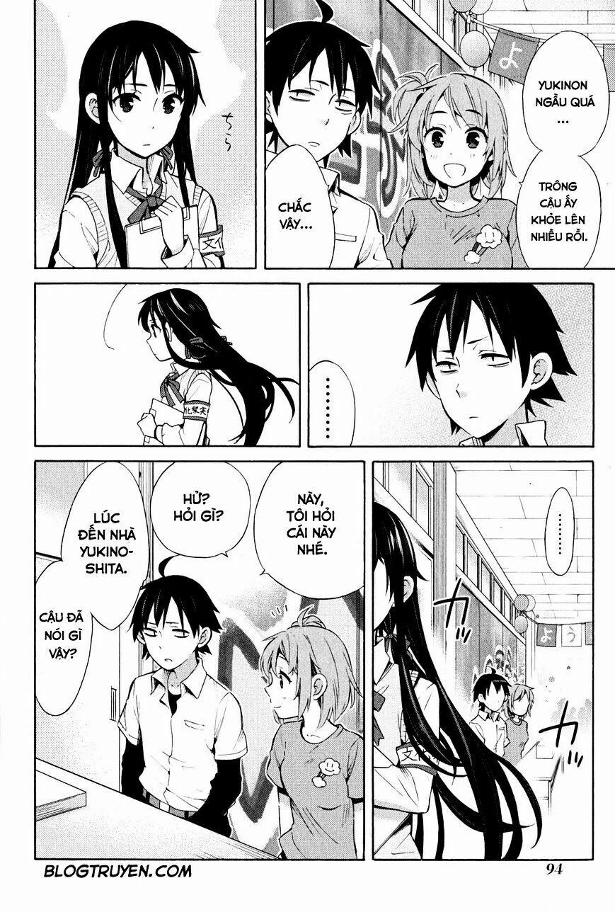 Chuyện Tình Thanh Xuân Bi Hài Của Tôi Quả Nhiên Là Sai Lầm 24 trang 28