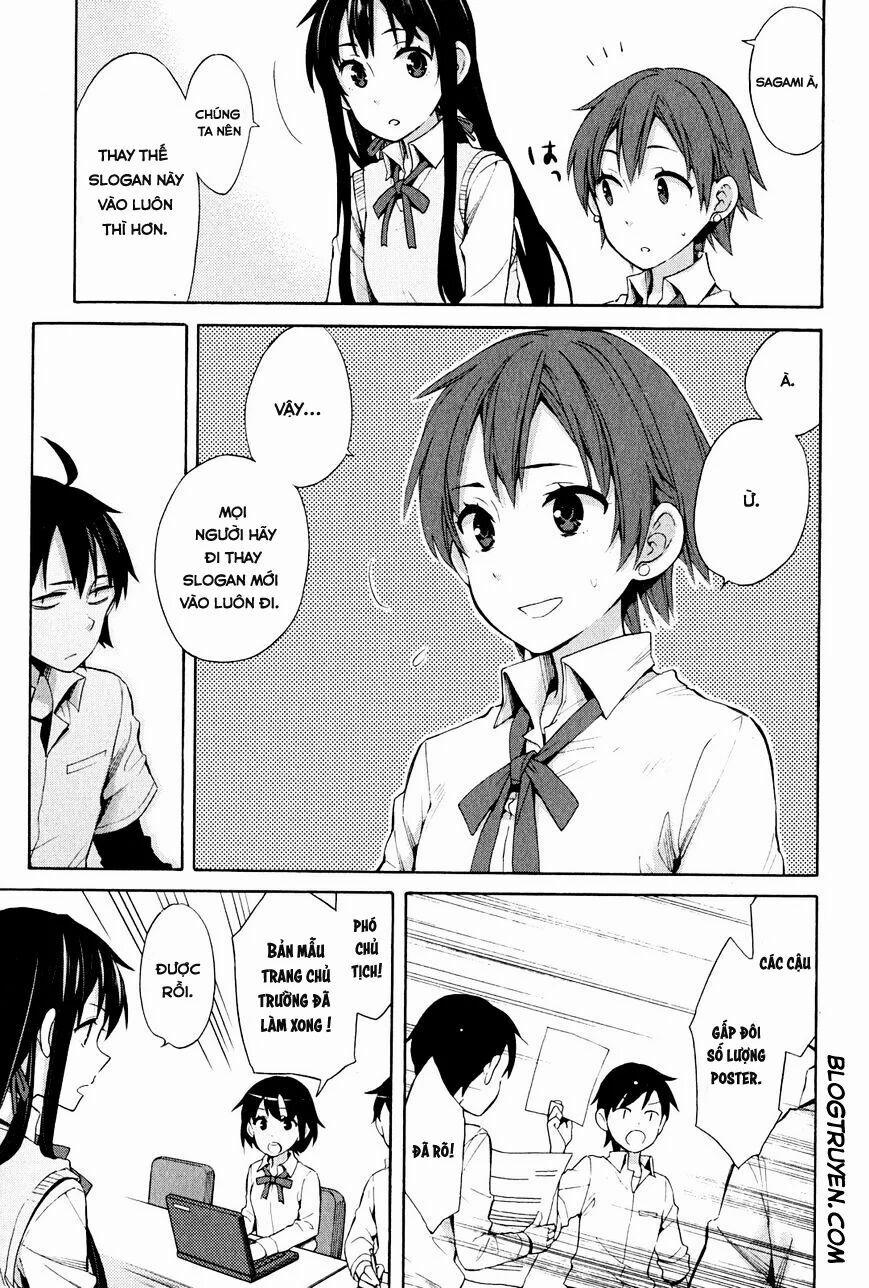 Chuyện Tình Thanh Xuân Bi Hài Của Tôi Quả Nhiên Là Sai Lầm 24 trang 3